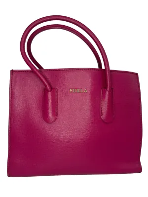 Magenta Pink Amina Open Tote Bag