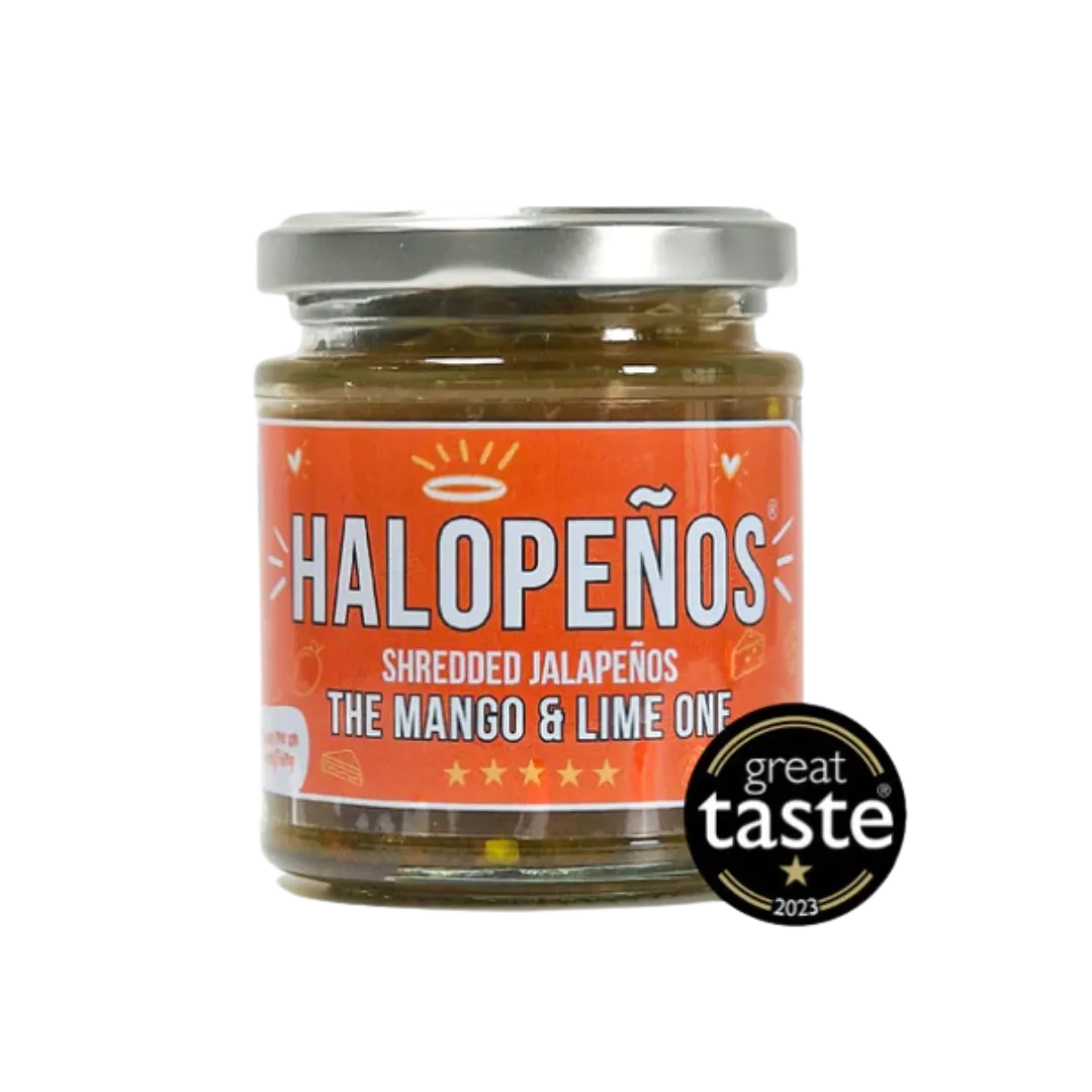 Mango & Lime Sweet Shredded Jalapeños 12 x 200g