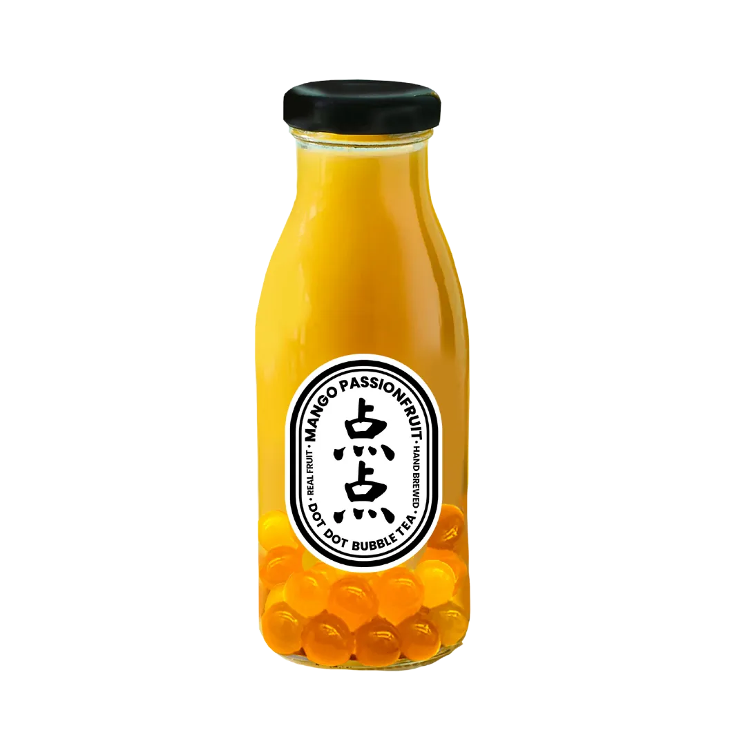 Mango Passionfruit Bubble Tea 12 x 250ml