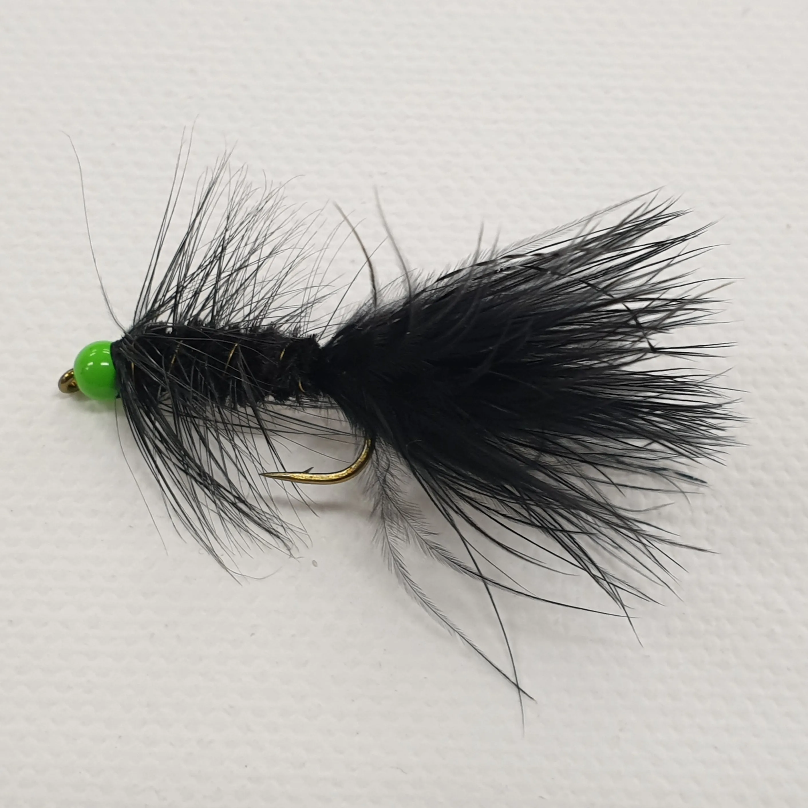 Manic Tackle - FGB Woolly Bugger Black