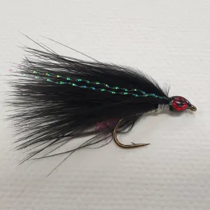Manic Tackle- Lumo Black Marabou