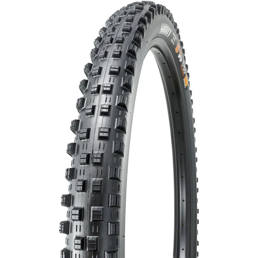 Maxxis Shorty Tire 29 x 2.4, Tubeless, Folding, Black, 3C Grip, DoubleDown, Wide Trail Mountain Bike Tire