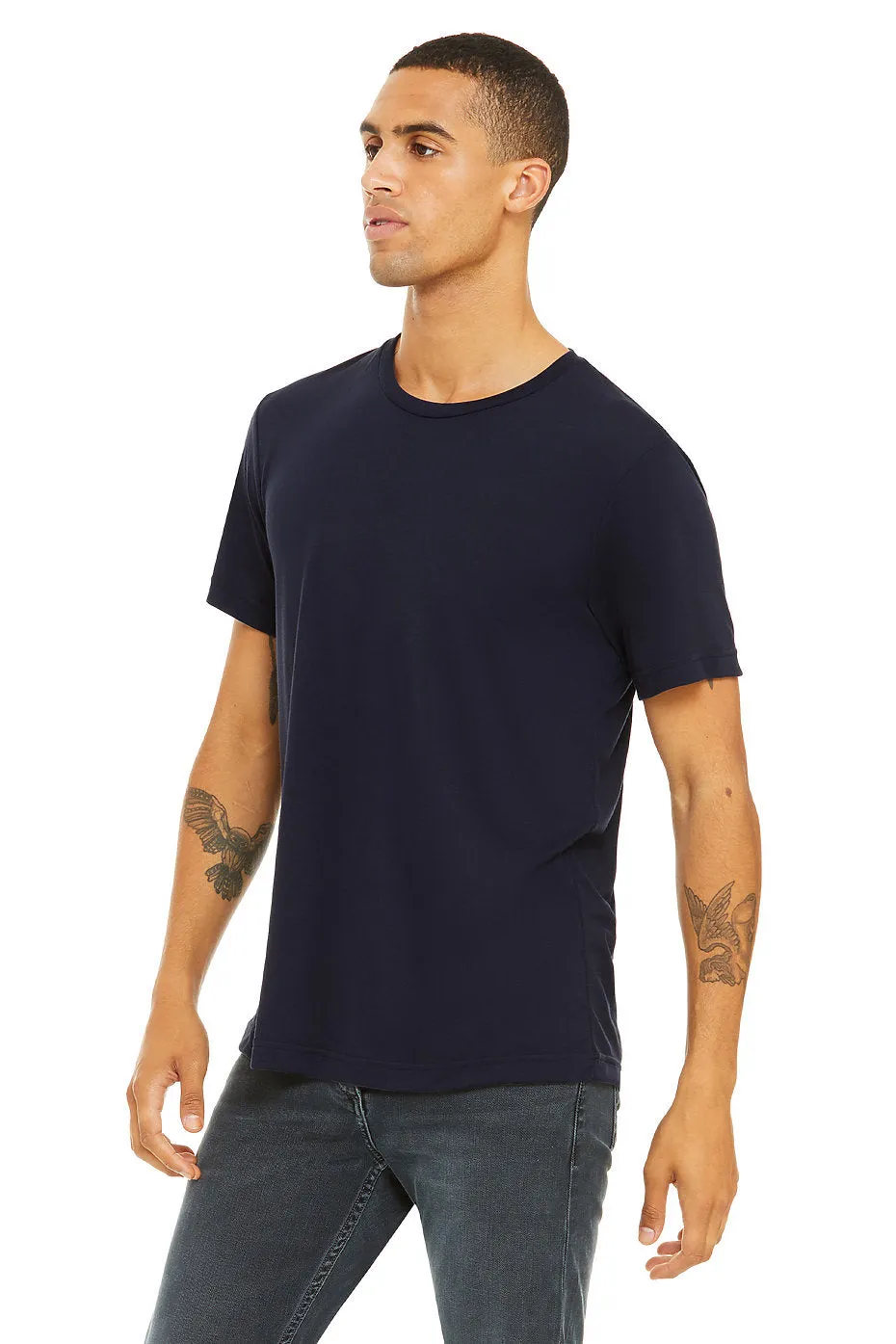 Men’s Relaxed Triblend Short Sleeve Tee  (Bella   Canvas)