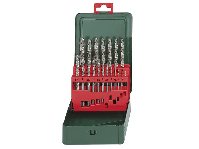metabo Hss-G Twist Drill Bit Set 19 Piece