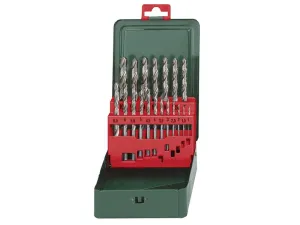 metabo Hss-G Twist Drill Bit Set 19 Piece