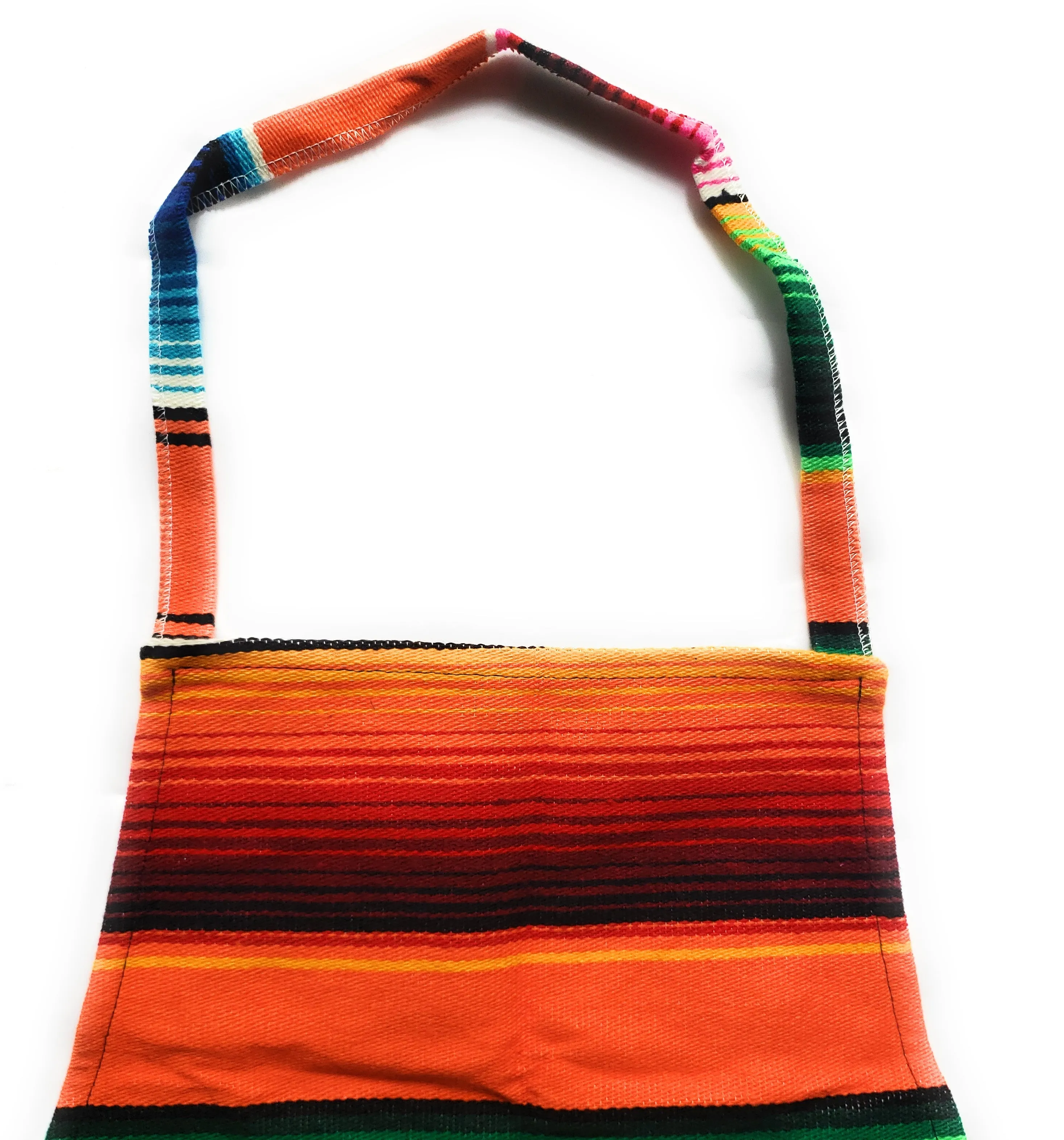 Mexican Colorful Sarape/Serape Apron With 2 Pockets
