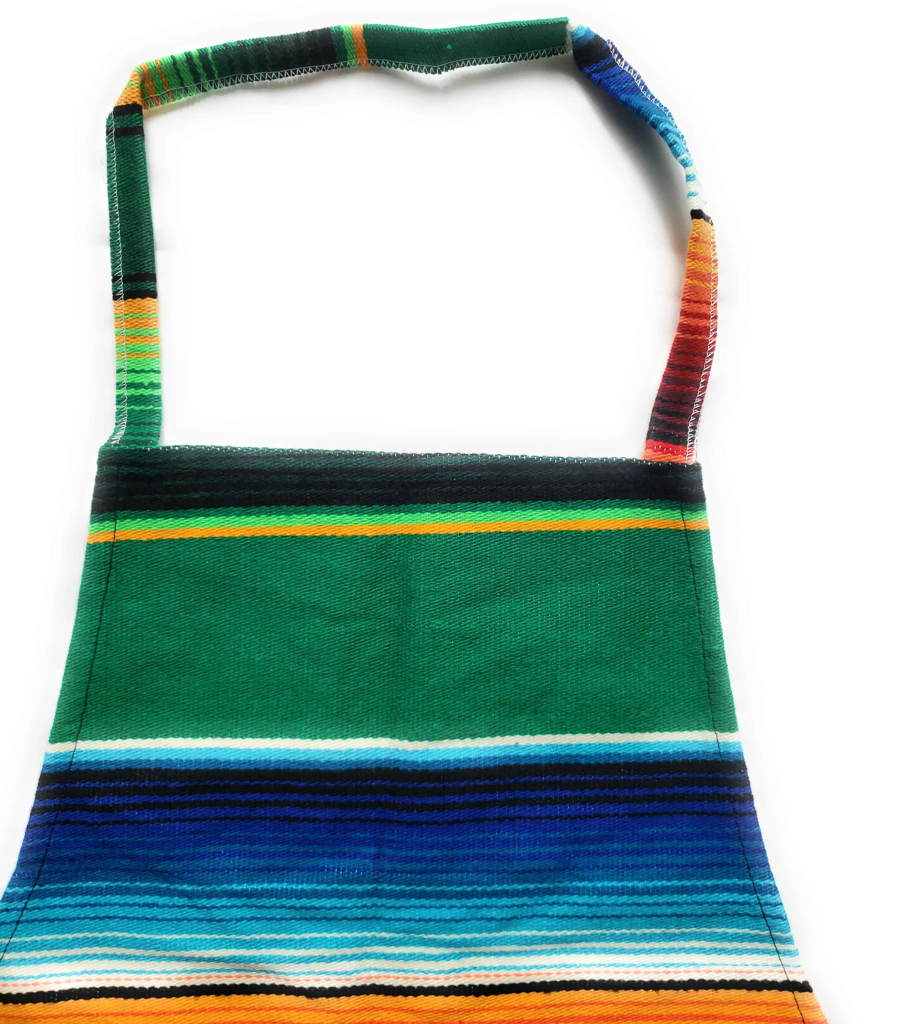 Mexican Colorful Sarape/Serape Apron With 2 Pockets
