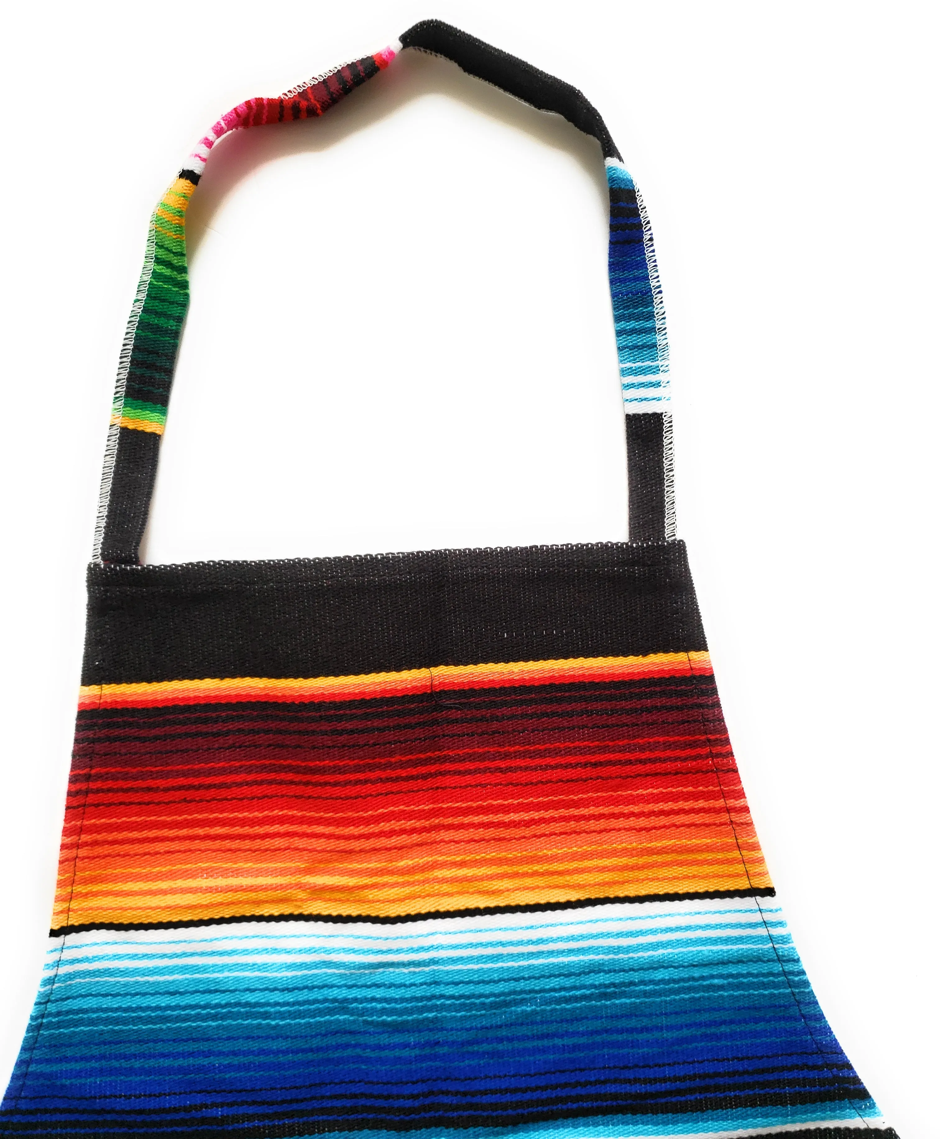 Mexican Colorful Sarape/Serape Apron With 2 Pockets