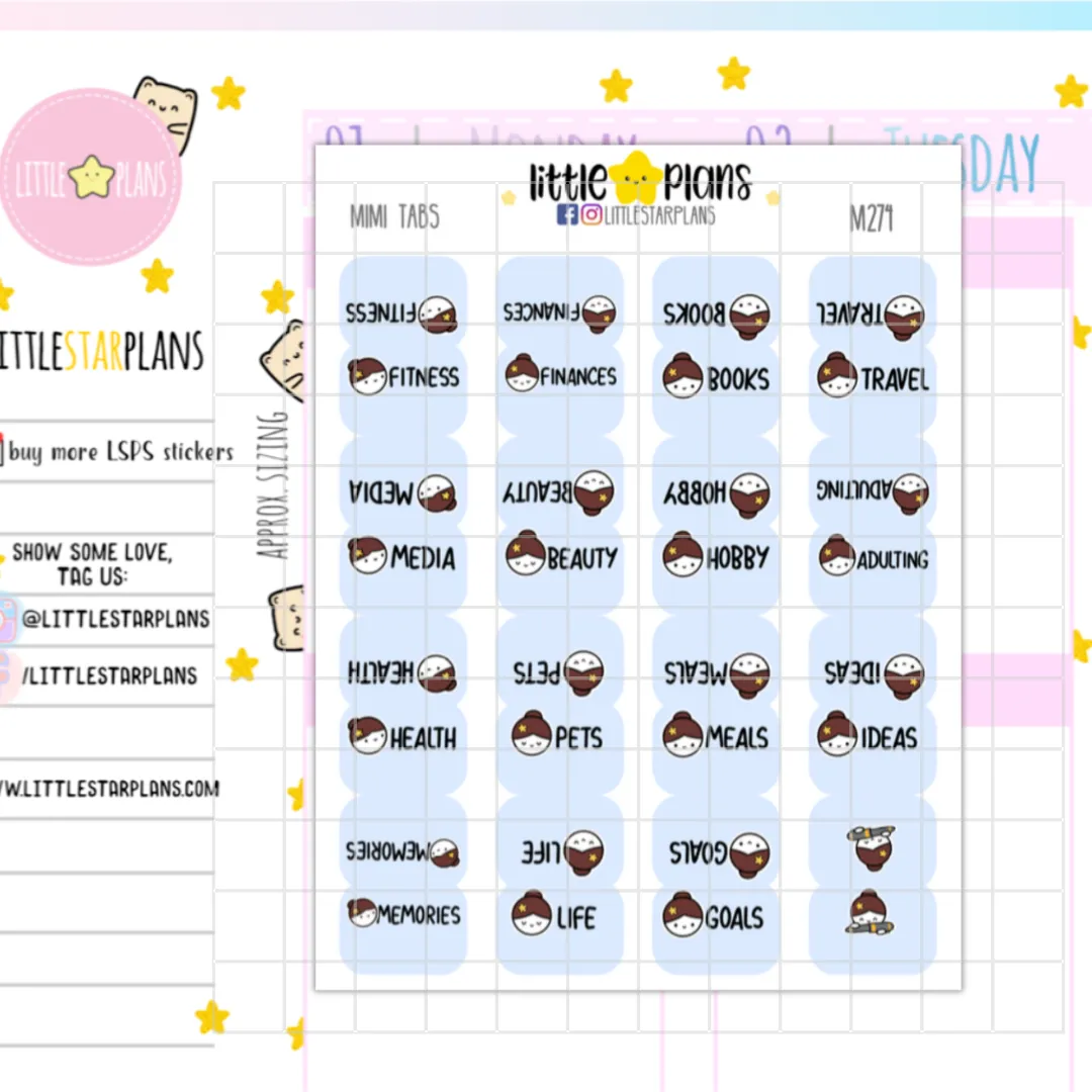 Mimi - Note Page Tabs