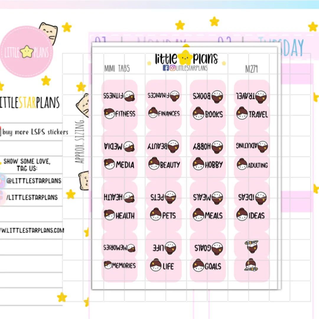 Mimi - Note Page Tabs
