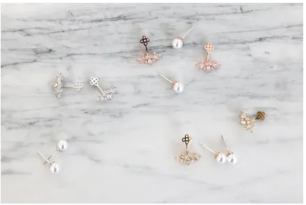 Mina Jacket Earrings