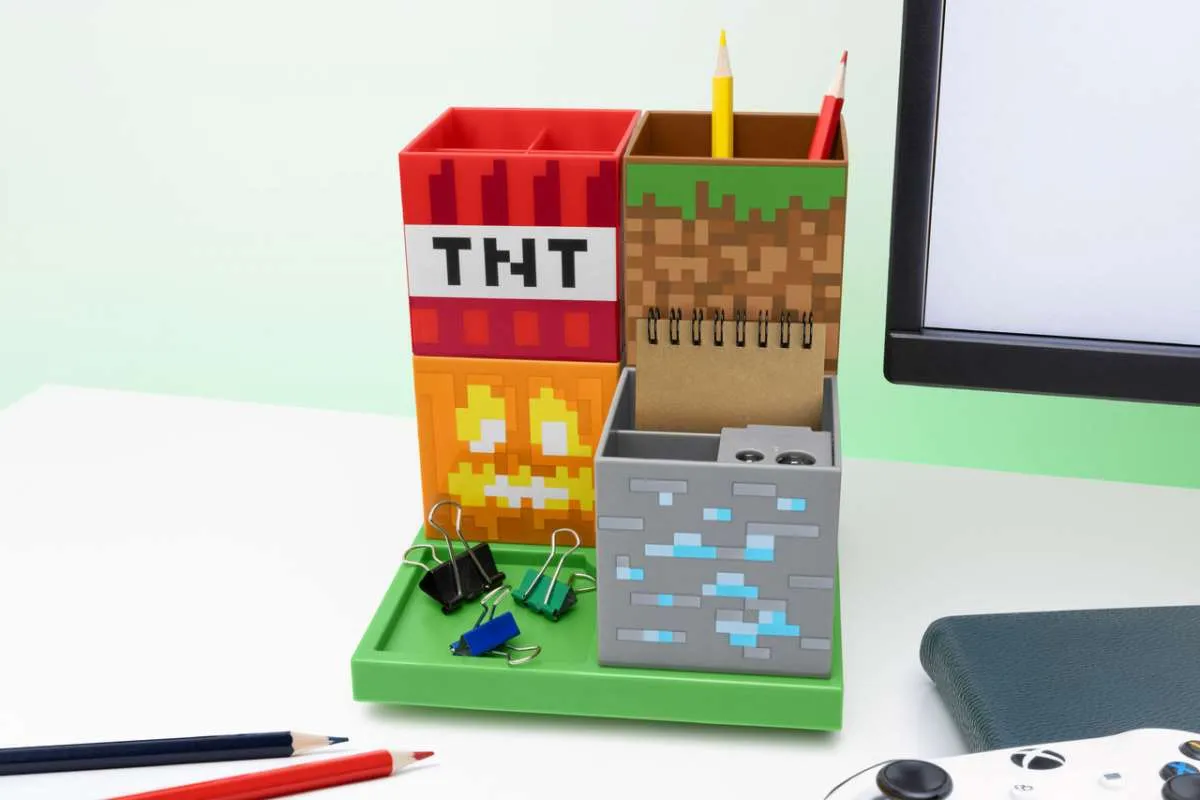 Minecraft - Schreibtisch Organizer