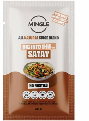 Mingle Satay All Natural Recipe Base 30g