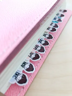 Mini Planner Monthly Tabs Stickers