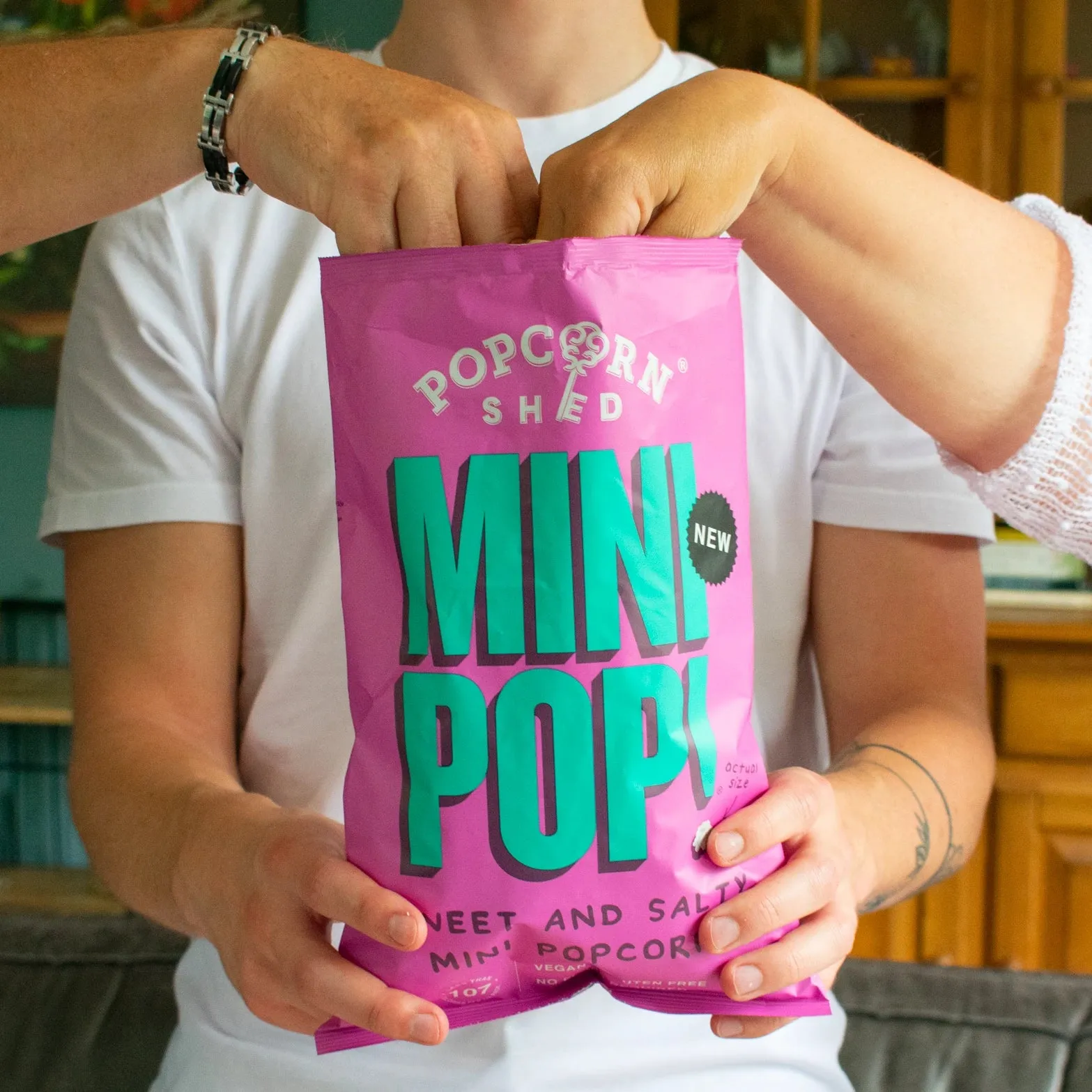 Mini Pop!® Large Bag Sweet & Salty 10 x 90g