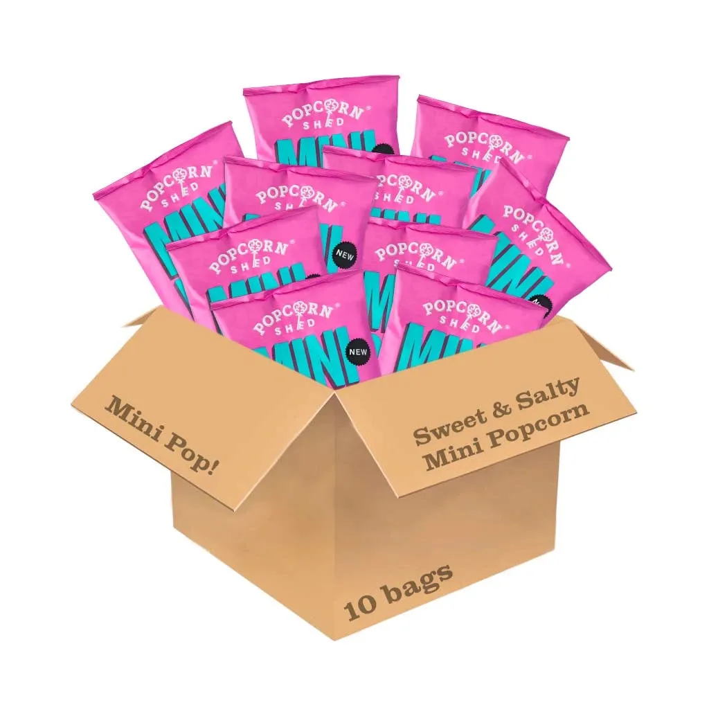 Mini Pop!® Large Bag Sweet & Salty 10 x 90g