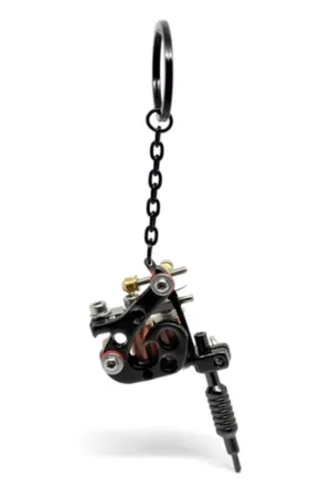 Mini Tattoo Machine Key Chain - Functional model E