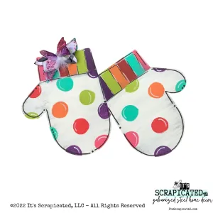 Mittens - Colorful Dots & Stripes