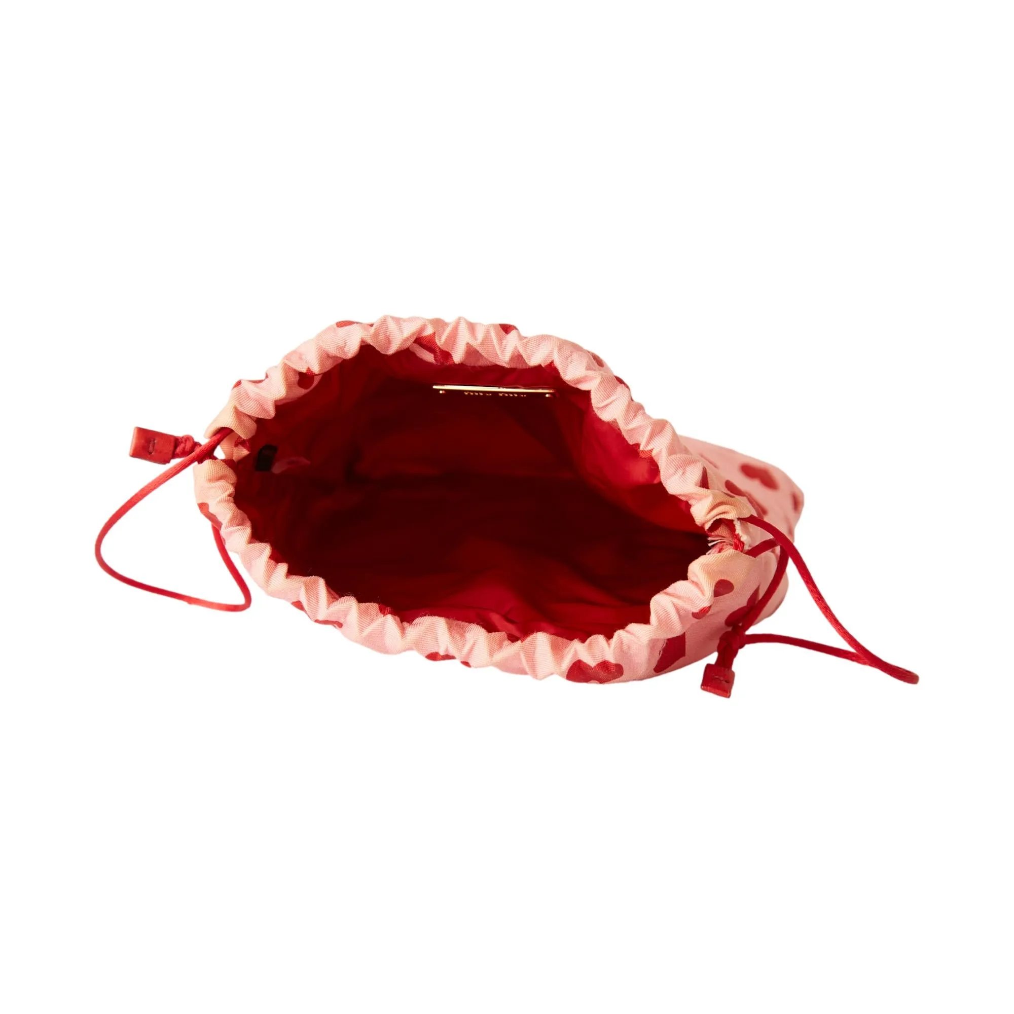 Miu Miu Pink Heart Love Pouch