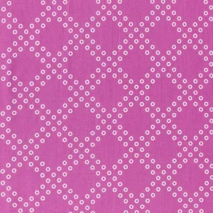 Mochi Dottie's Cousin in Bright Plum by Rasida Coleman Hale for Cotton and Steel