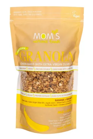 Mom's Natural Foods Banana & Walnut Granola 360g
