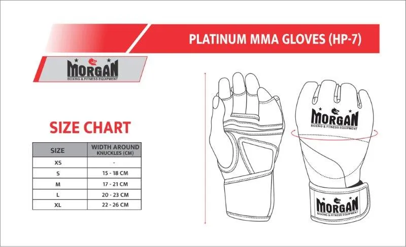 Morgan V2 Platinum MMA Gloves