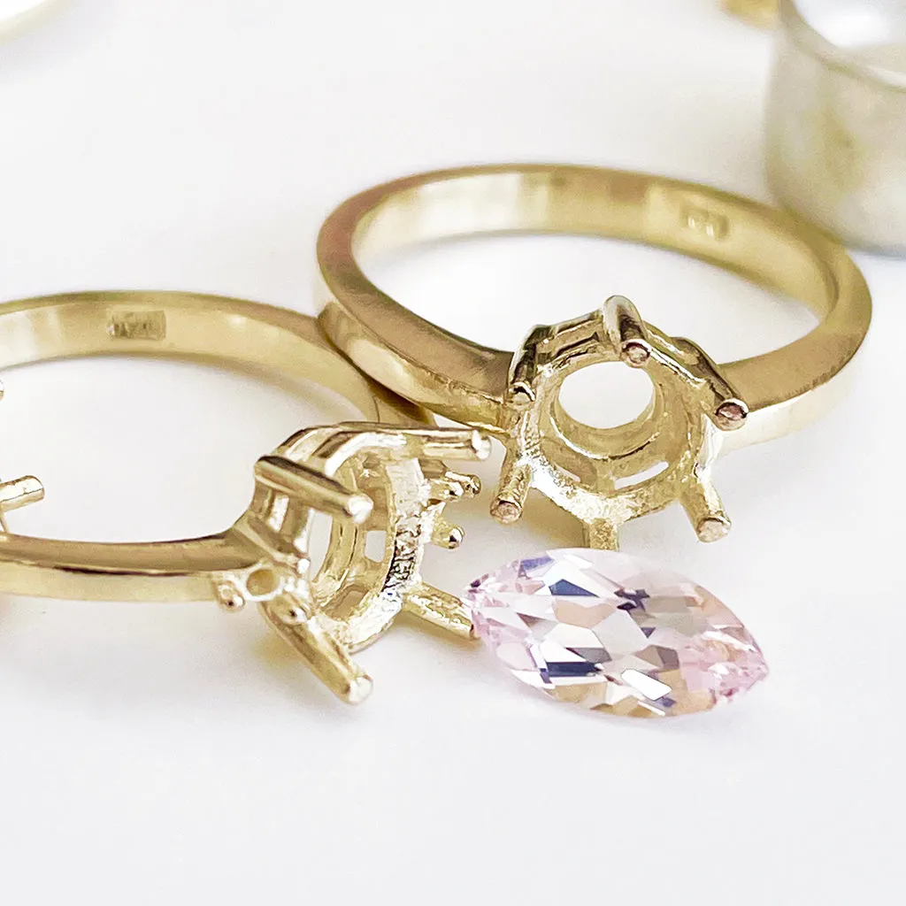 Morganite - Pink Marquise Cut -1.01ct