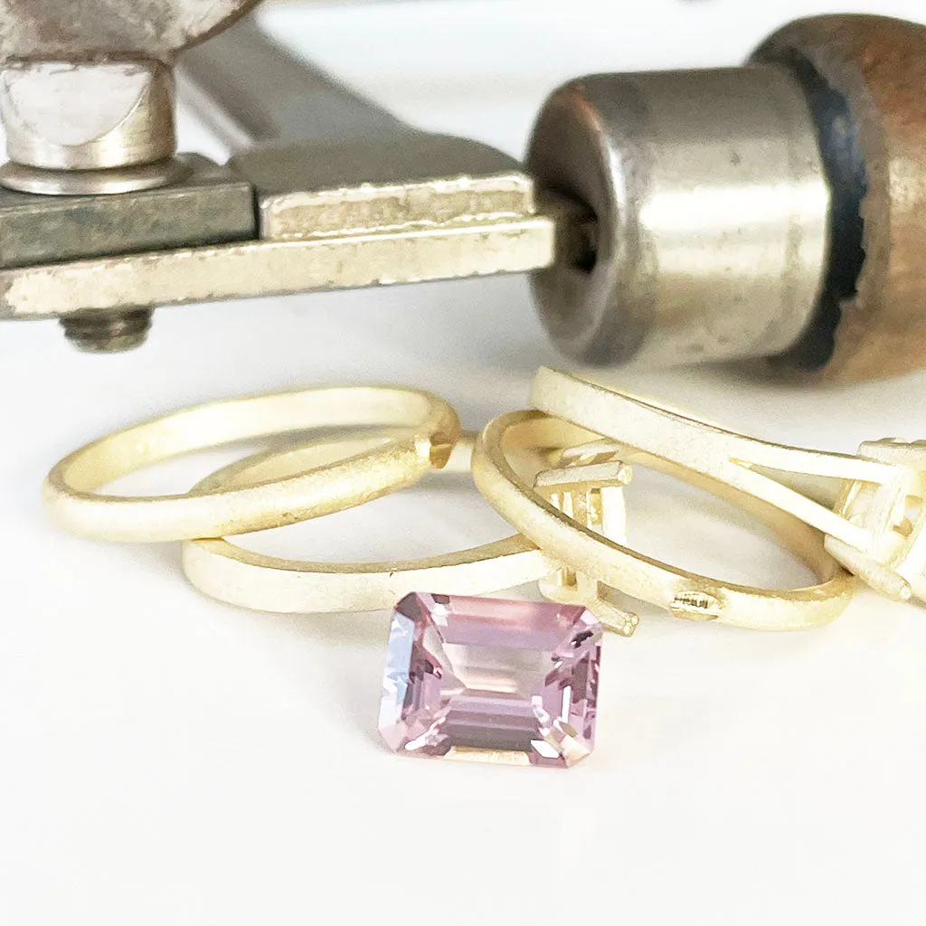 Morganite - Pink Octagonal Cut - 2.25ct
