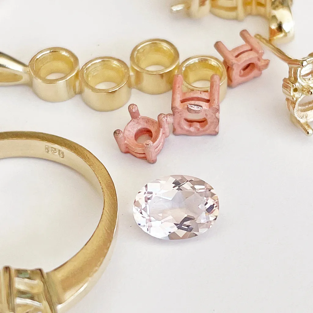 MORGANITE - PINK OVAL CUT - 1.08CT