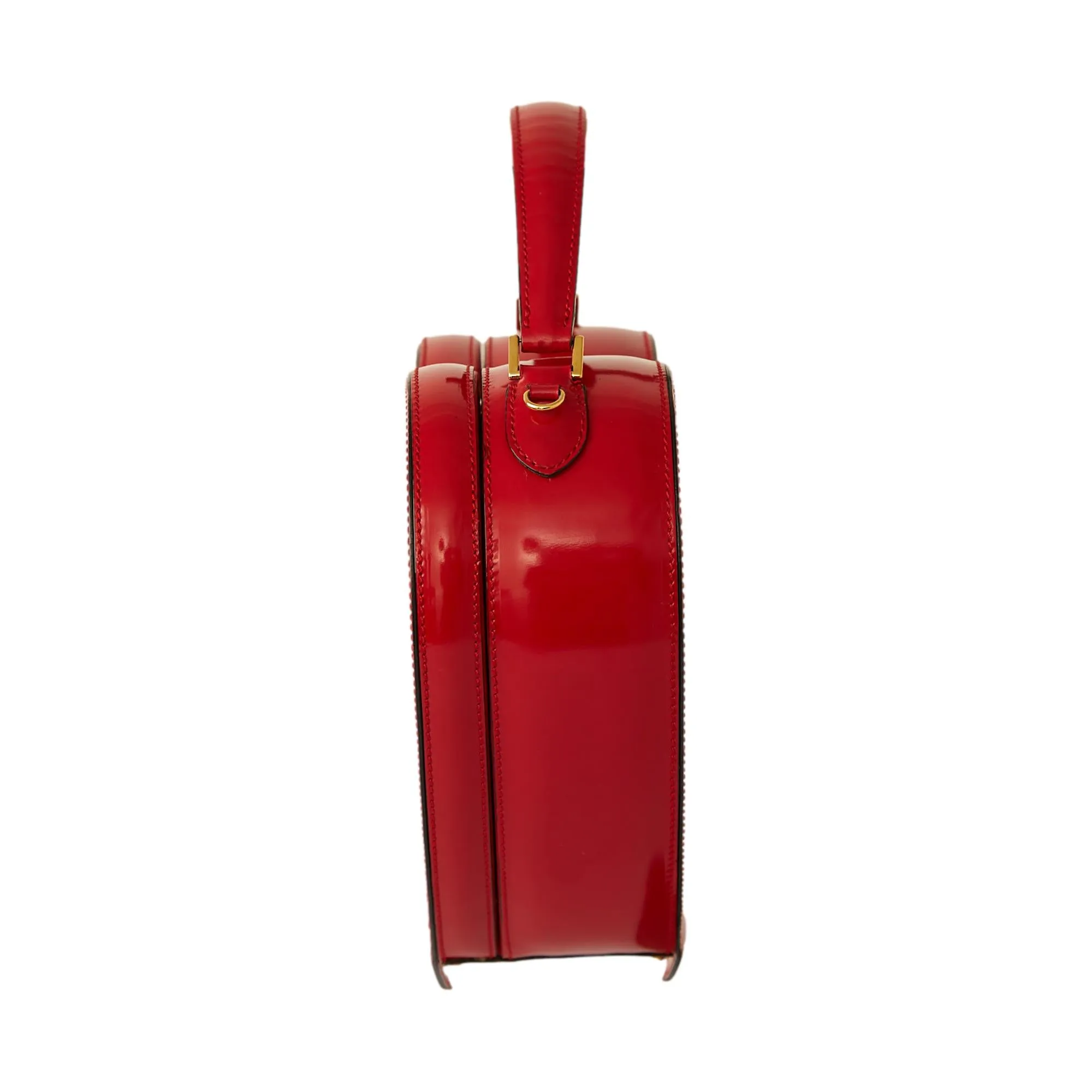 Moschino Red Heart Nanny Bag