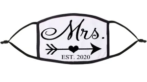 'Mrs' Personalised Re-Usable Face Mask