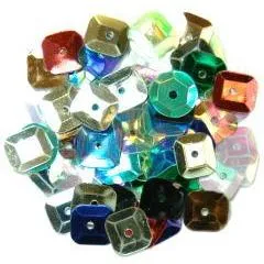 Multicolour Square Sequins