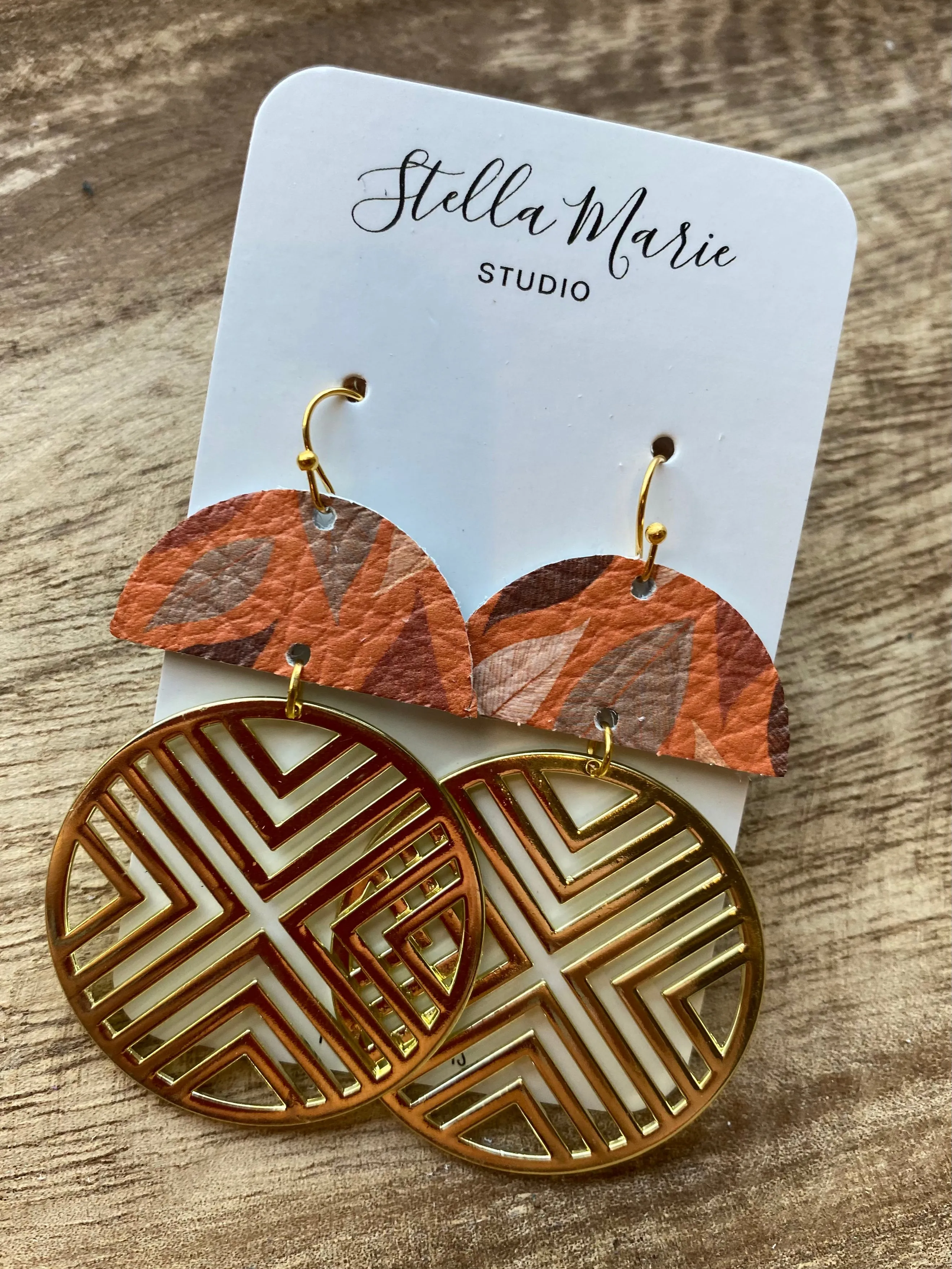 MULTIPLE COLORS: Party Disc Earrings