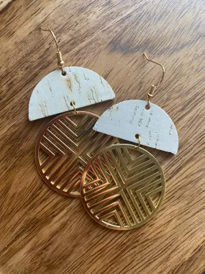 MULTIPLE COLORS: Party Disc Earrings