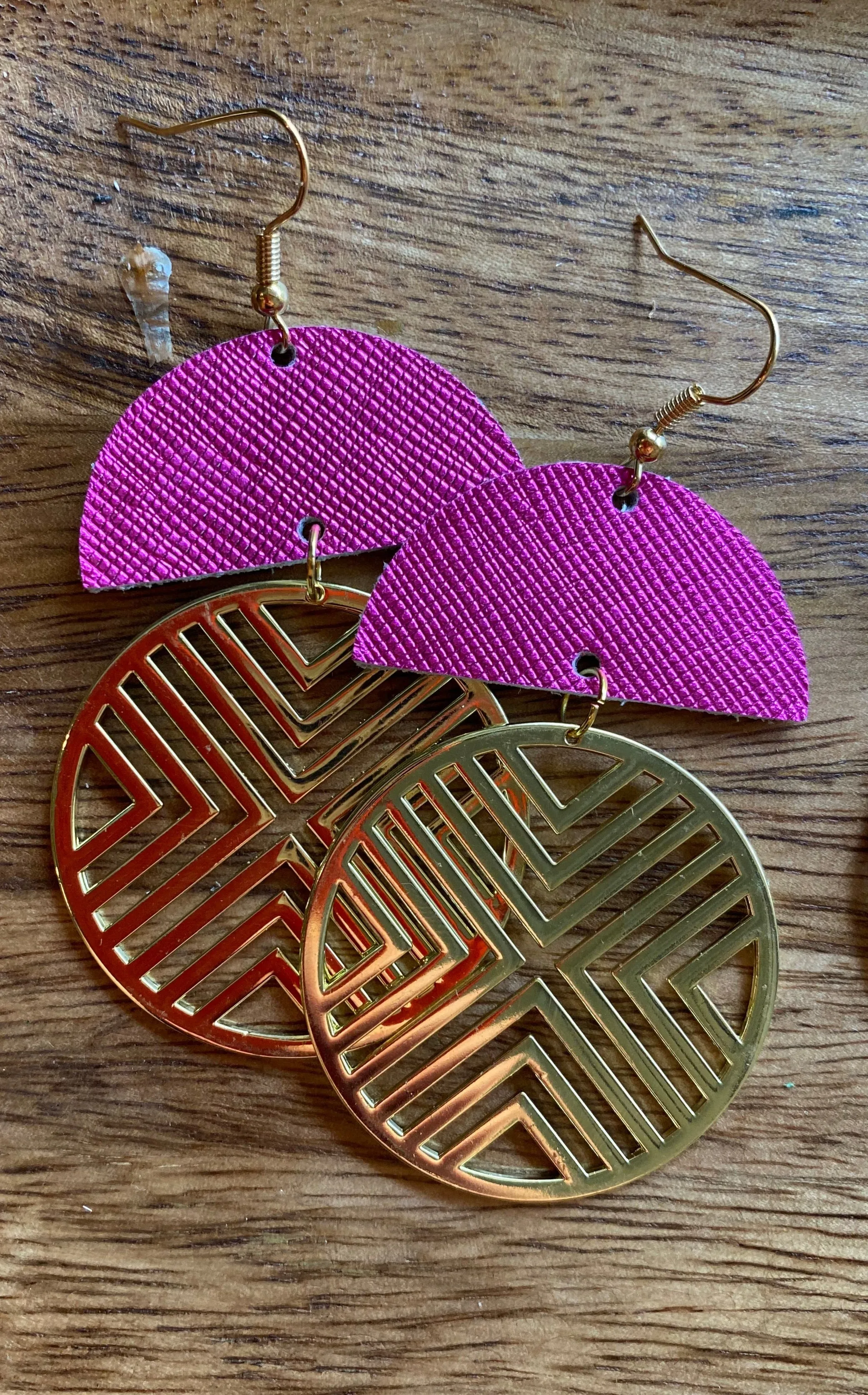 MULTIPLE COLORS: Party Disc Earrings