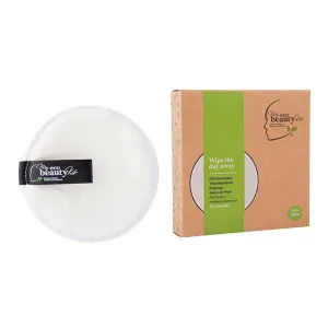MY ECO BEAUTY KIT - 'PRO' RE-USABLE 'THICK BAMBOO'  MAKEUP REMOVER PAD - For 'Heavy Makeup Removal'  -  'WHITE 1pk'