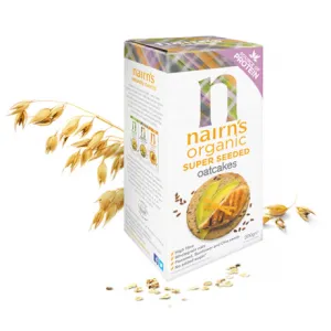 Nairn's Organic Super Seeded Oatcakes 180g