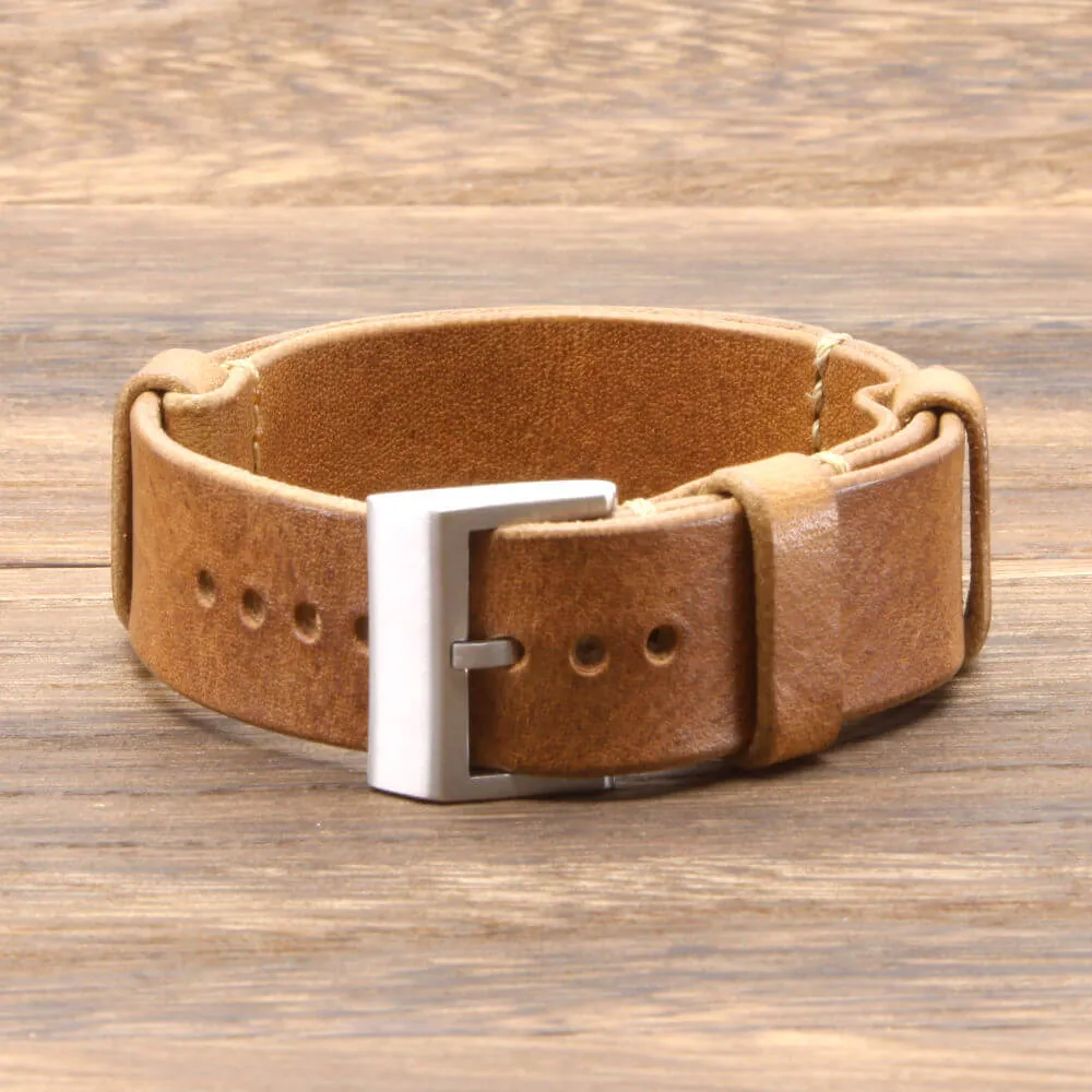 NAT2 Leather Watch Strap, Vintage 401