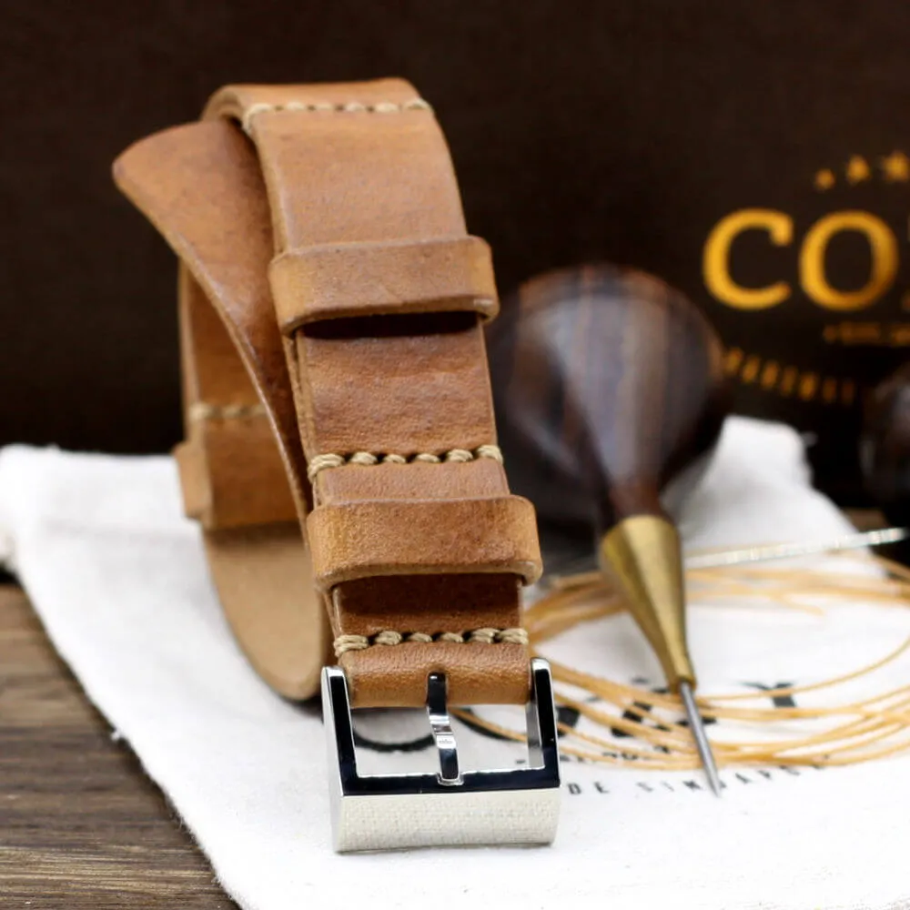 NAT2 Leather Watch Strap, Vintage 401