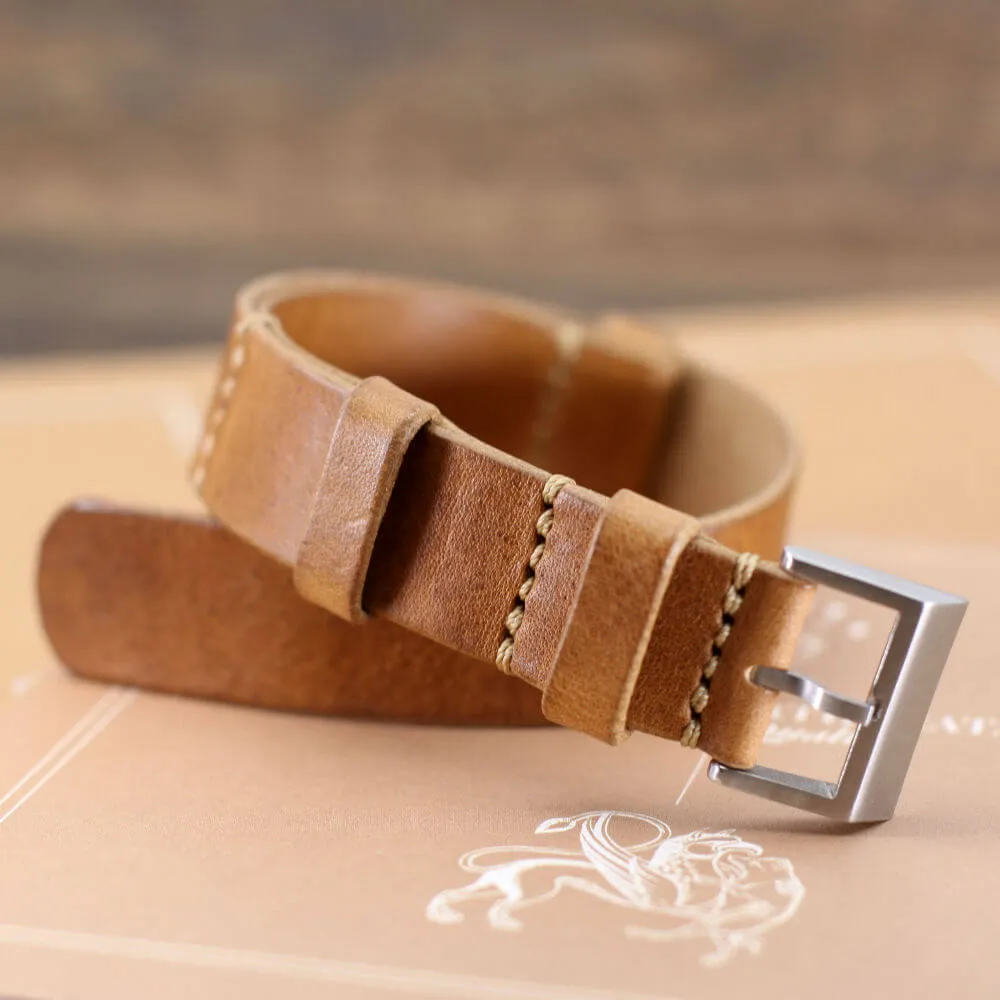 NAT2 Leather Watch Strap, Vintage 401