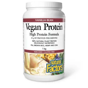 Natural Factors Vegan Protein High Protein Formula 1 kg