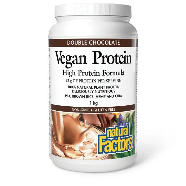 Natural Factors Vegan Protein High Protein Formula 1 kg
