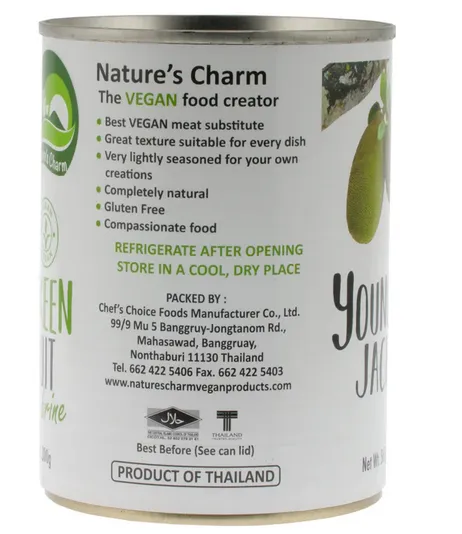 Natures Charm Young Green Jackfruit In Brine 300g