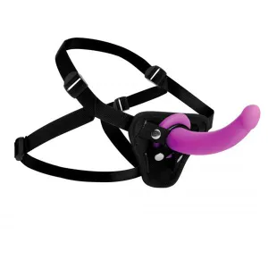 Navigator U Strap On GSpot Dildo and Harness 7 Inch