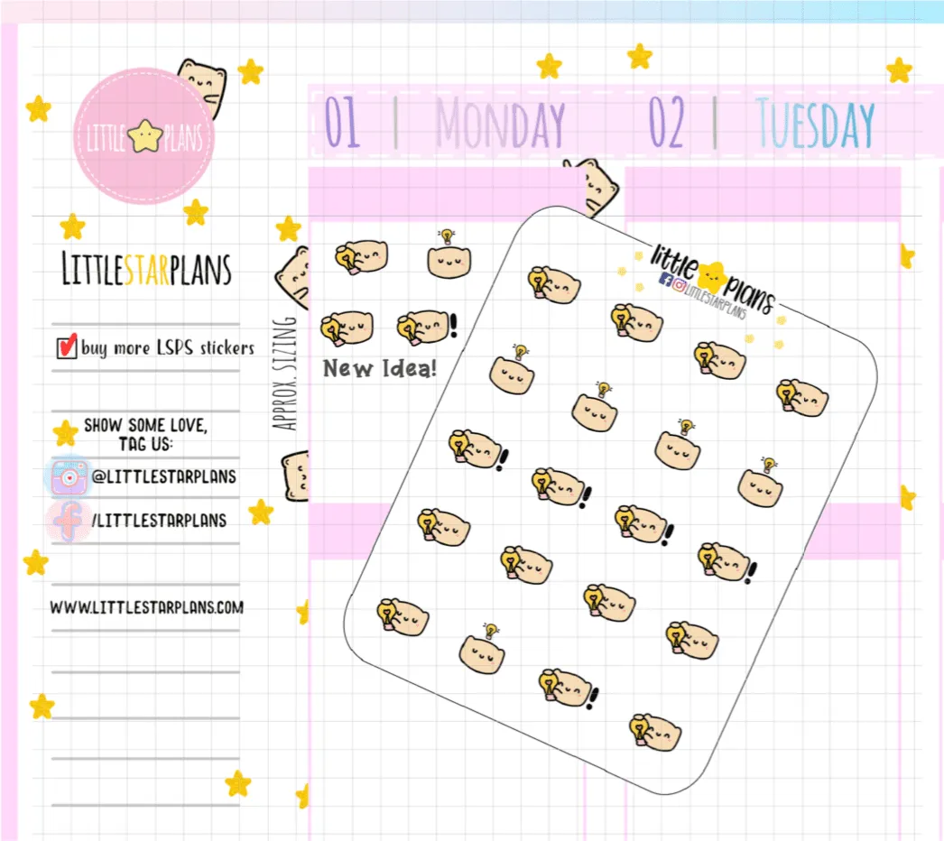 Neku New Idea Planner Stickers