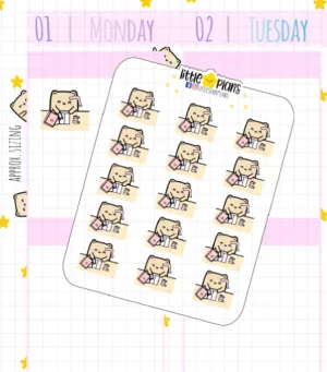 Neku Washi Table Planning Away Planner Stickers (N47)