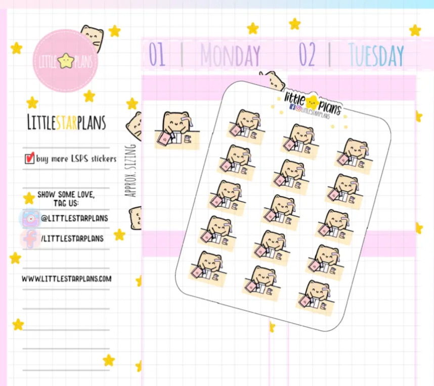 Neku Washi Table Planning Away Planner Stickers (N47)