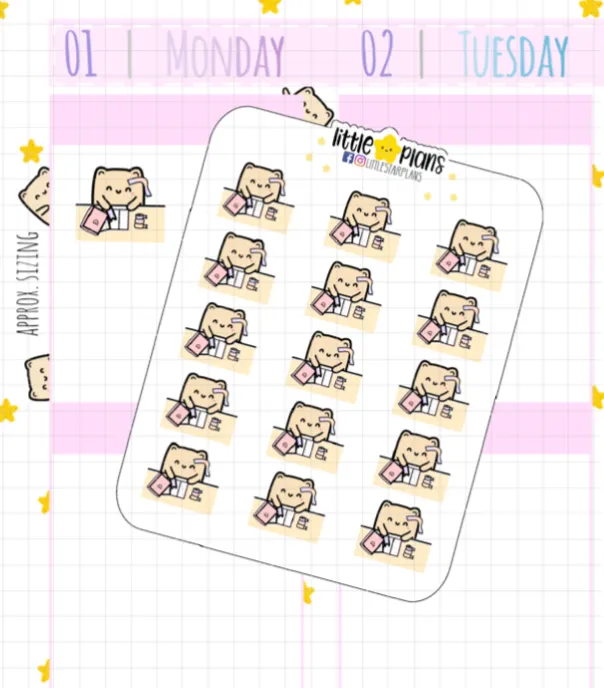 Neku Washi Table Planning Away Planner Stickers (N47)