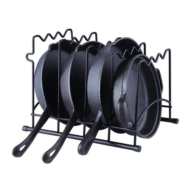 New in box! Wayfair Heavy Duty Kitchenware Divider by Prep & Savour, Black!