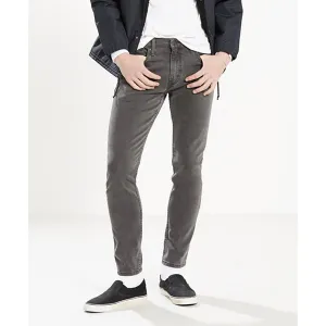 NEW NWT Mens Womens LEVI'S 522 SLIM TAPER Denim Jeans PANTS 29 X 30 GRAY Trousers